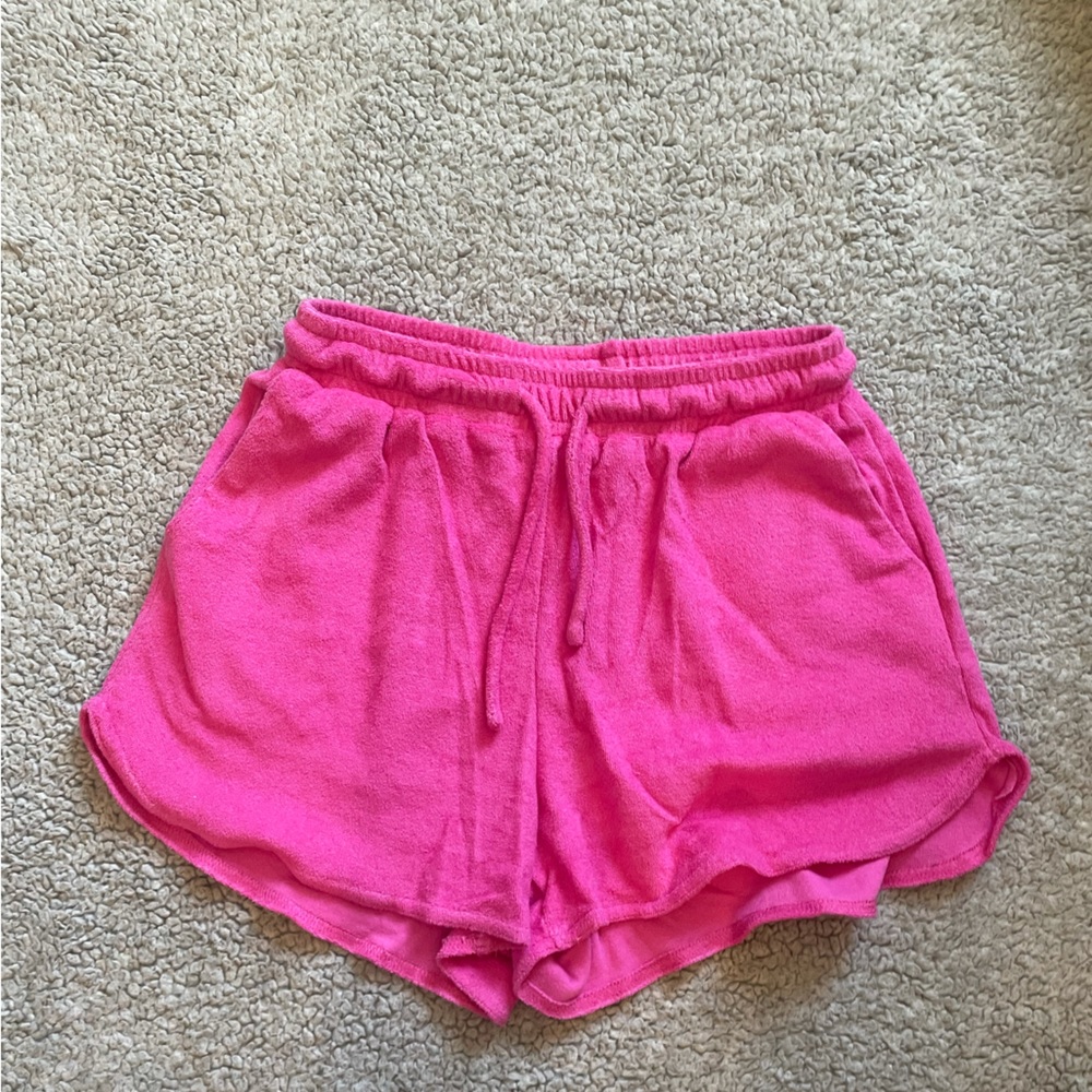 EDIKTED - terry cloth shorts